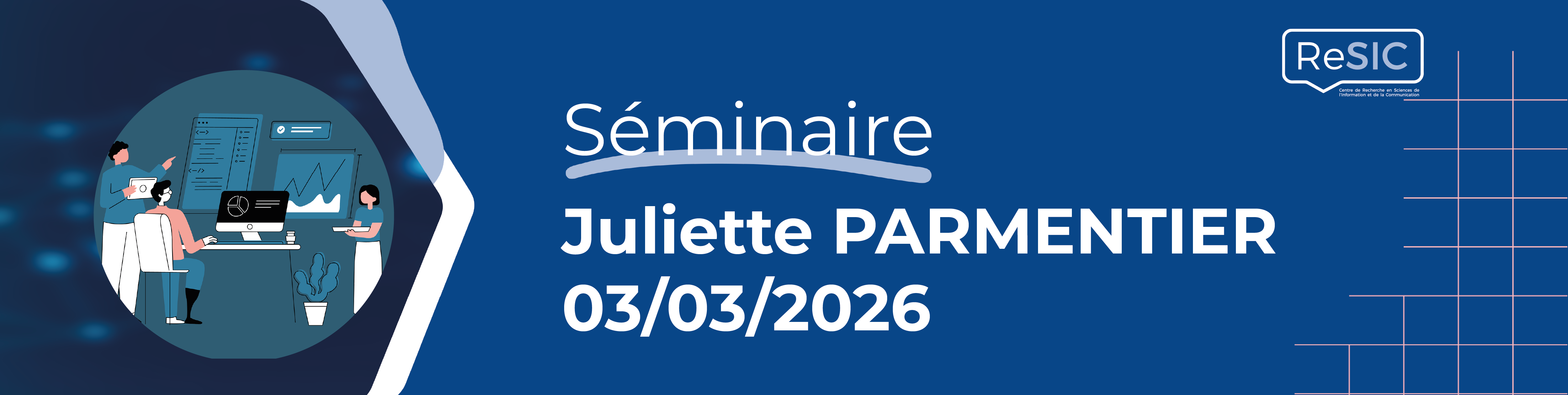 Séminaire ReSIC 2025-26 - Juliette Parmentier - ReSIC